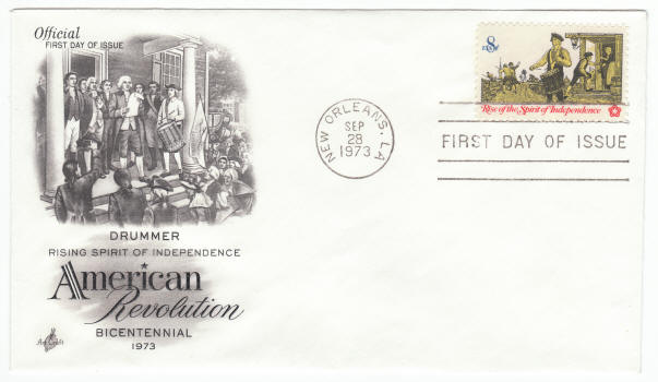 Scott #1479 American Revolution Drummer First Day Cover