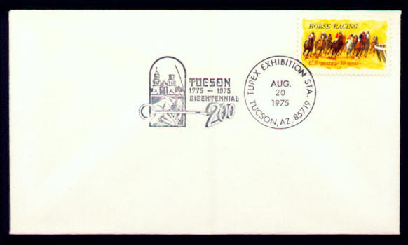 Scott #1528 100th Running of the Kentucky Derby TUPEX cover