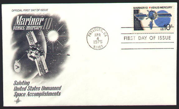Scott #1557 Mariner 10 Venus Mercury Mission First Day Cover
