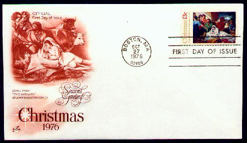 Scott #1701 Nativity Christmas 1976 First Day Cover
