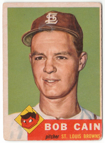 1953 Topps Bob Cain #266