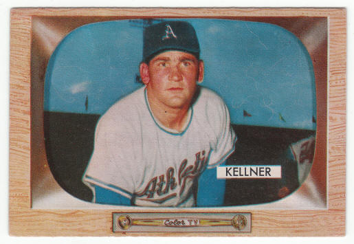 1955 Bowman Alex Kellner #53 front