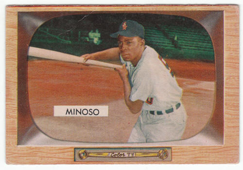 1955 Bowman Minnie Minoso #25