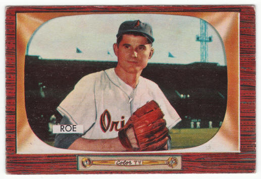 1955 Bowman Preacher Roe #216