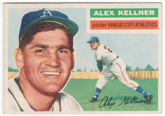 1956 Topps Baseball #176 Alex Kellner