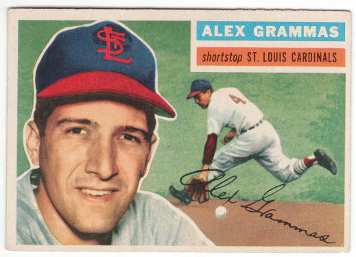 1956 Topps Baseball #37 Alex Grammas