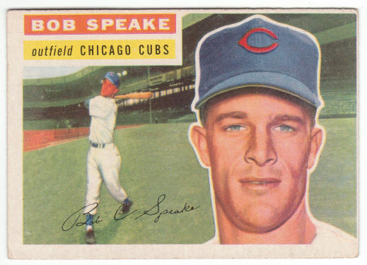 1956 Topps Baseball #66 Bob Speake Rookie Card