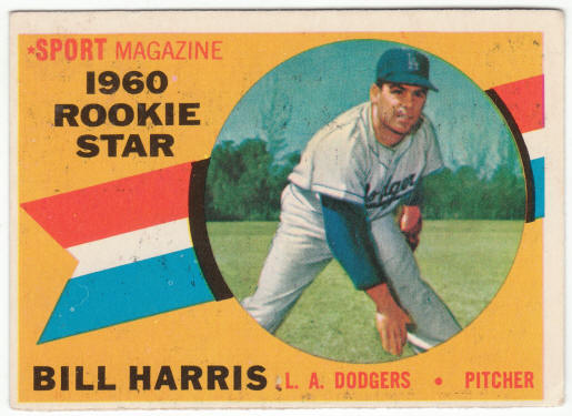 1960 Topps Baseball #128 Bill Harris Rookie Star