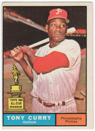 1961 Topps Baseball #262 Tony Curry front