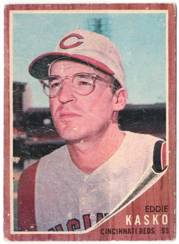 1962 Topps Baseball #193 Eddie Kasko