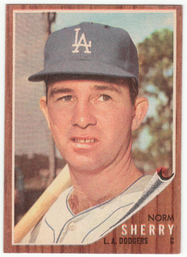 1962 Topps Baseball #238 Norm Sherry