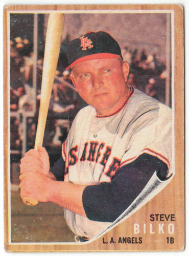 1962 Topps Baseball #422 Steve Bilko front