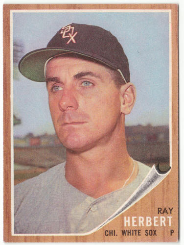 1962 Topps #8 Ray Herbert front