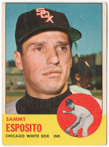 1963 Topps Baseball #181 Sammy Esposito
