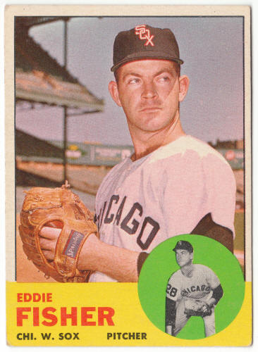 1963 Topps Baseball #223 Eddie Fisher