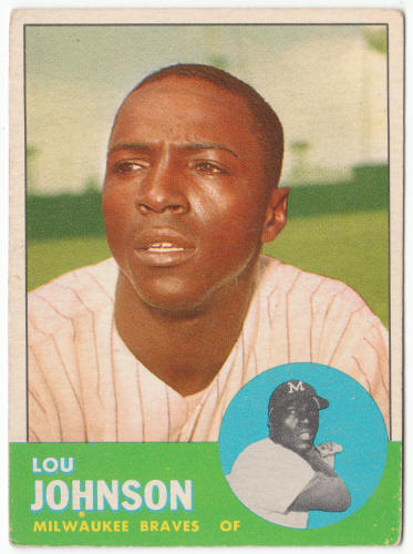 1963 Topps Baseball #238 Lou Johnson