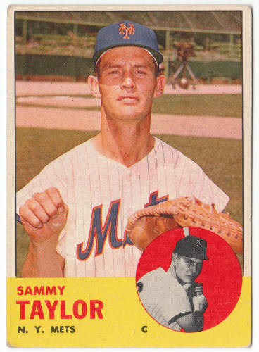 1963 Topps Baseball #273 Sammy Taylor