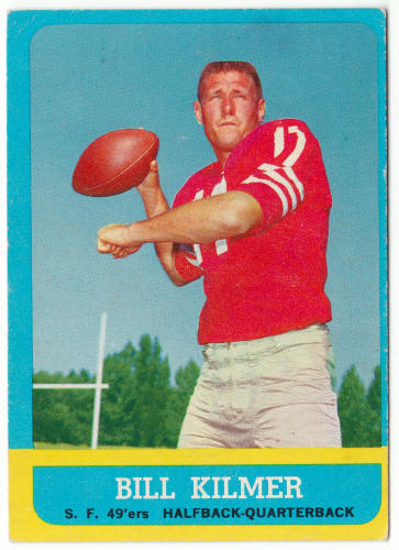1963 Topps Football #136 Billy Kilmer