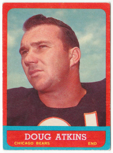 1963 Topps #68 Doug Atkins front