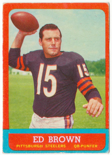 1963 Topps Football #122 Ed Brown