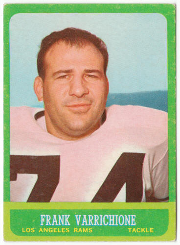 1963 Topps Football #42 Frank Varrichione