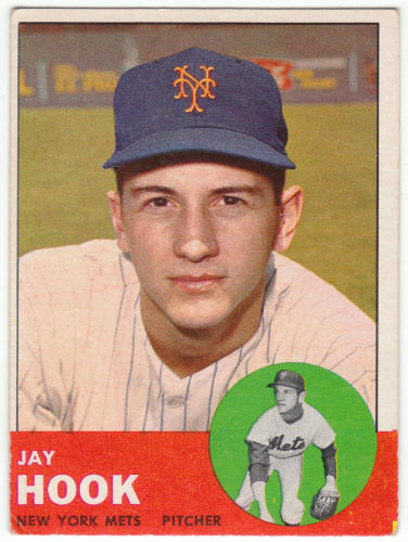 1963 Topps Jay Hook #469