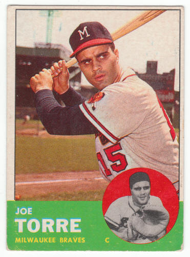 1963 Topps Baseball #347 Joe Torre