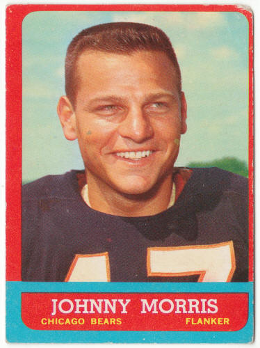 1963 Topps Football #63 Johnny Morris