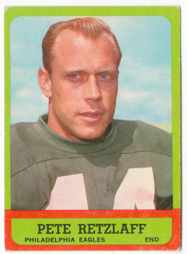 1963 Topps Football #114 Pete Retzlaff