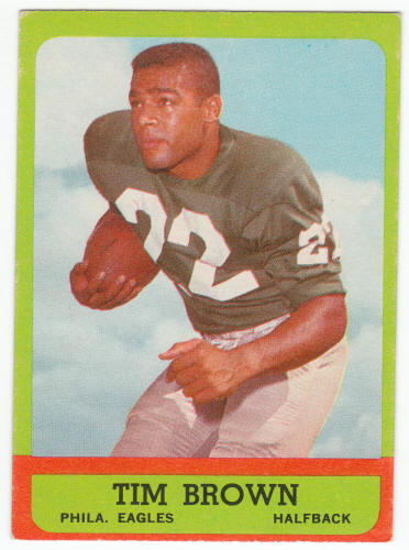 1963 Topps Tim Brown #111 Rookie Card