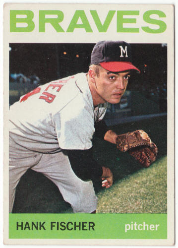 1964 Topps Baseball #218 Hank Fischer