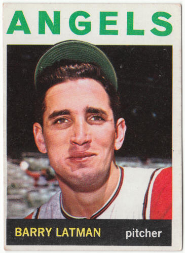 1964 Topps Baseball #227 Barry Latman