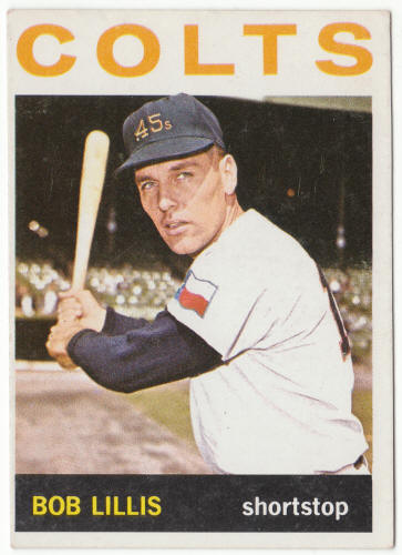 1964 Topps Baseball #321 Bob Lillis