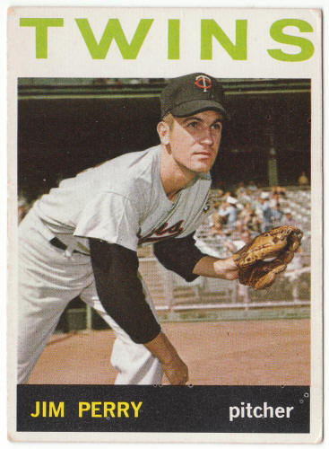 1964 Topps Baseball #34 Jim Perry