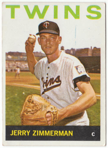 1964 Topps Baseball #369 Jerry Zimmerman
