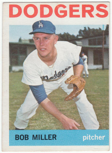 1964 Topps Baseball #394 Bob Miller