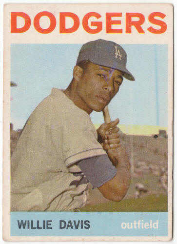1964 Topps Baseball #68 Willie Davis