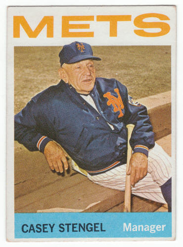 1964 Topps Casey Stengel 324 front