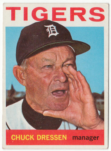 1964 Topps #443 Chuck Dressen front