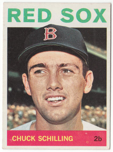 1964 Topps #481 Chuck Schilling front