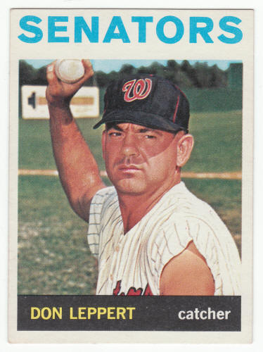 1964 Topps Don Leppert #463 front