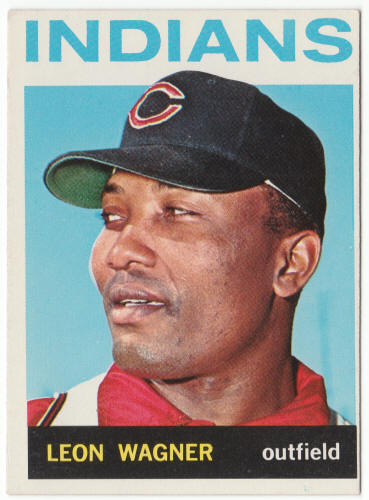 1964 Topps #530 Leon Wagner front