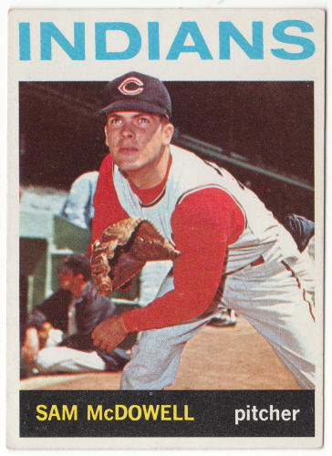 1964 Topps #391 Sam McDowell front