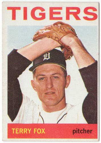 1964 Topps #387 Terry Fox front