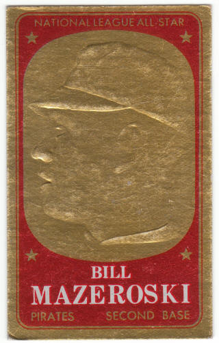 1965 Topps Insert #23 Bill Mazeroski