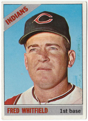 1966 Topps Baseball #88 Fred Whitfield