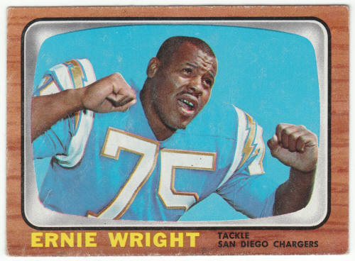 1966 Topps #131 Ernie Wright card