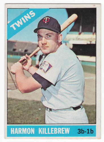 1966 Topps Harmon Killebrew #120 front