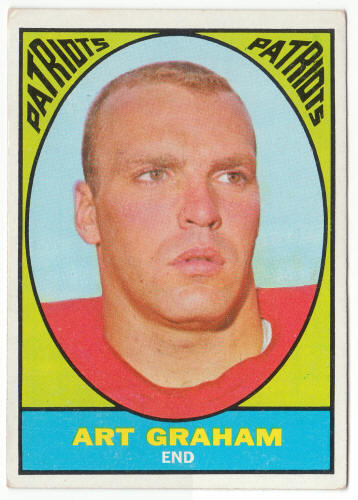 1967 Topps Football #12 Art Graham
