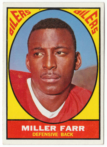 1967 Topps Football #44 Miller Farr Rookie Card